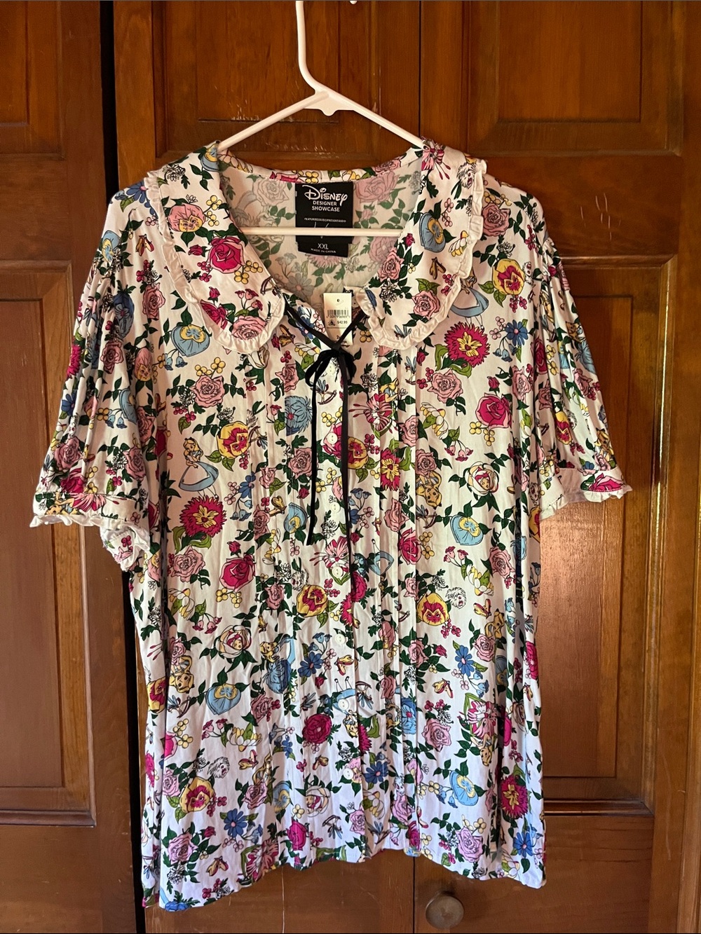 Disney Alice in wonderland designer blouse